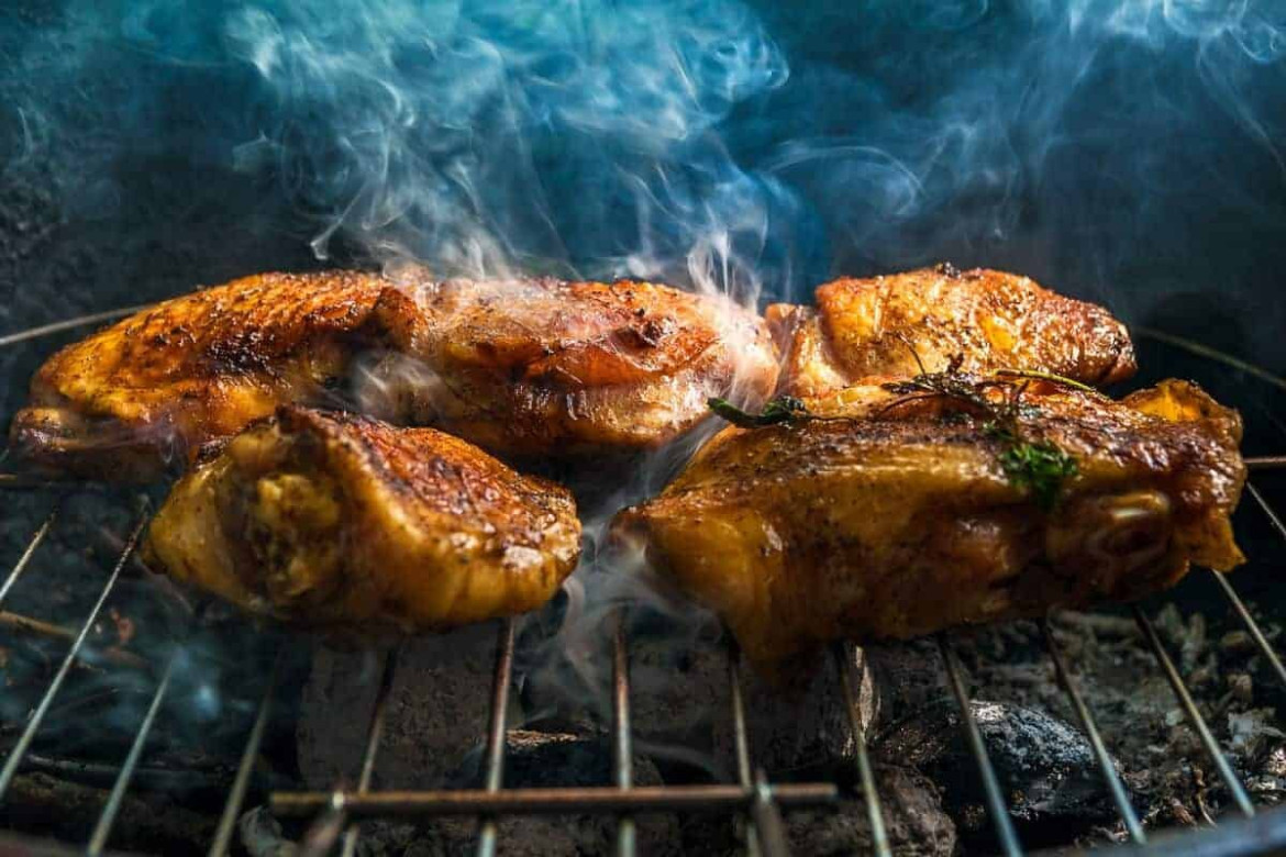 How long to fry chicken on the grill: See details