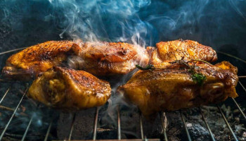 How long to fry chicken on the grill: See details